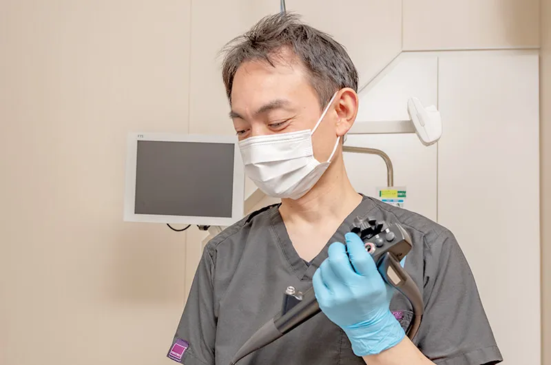 2．痛みが少ない内視鏡検査